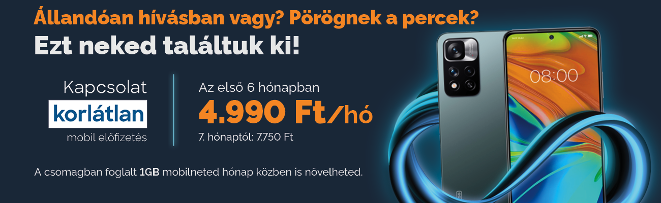 Kapcsolat Korlátlan aloldali banner Kapcsolat Korlátlan aloldali banner